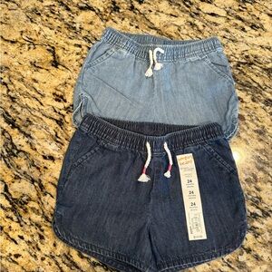 Jumping Beans Soft Denim Shorts 24M